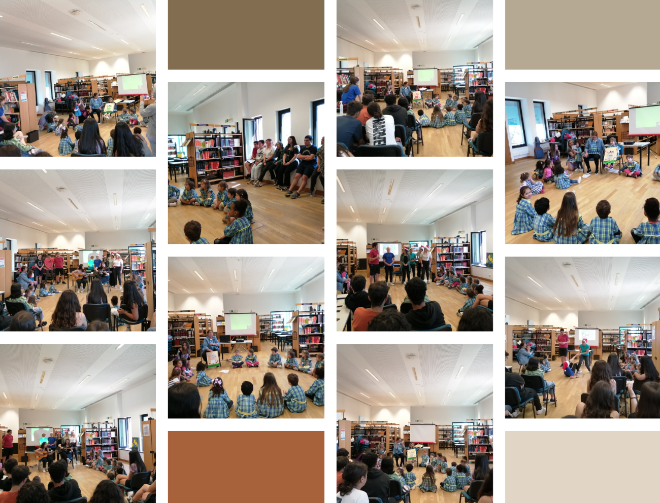 Os livros são como “grandes salões de festa onde cabe muita gente”.