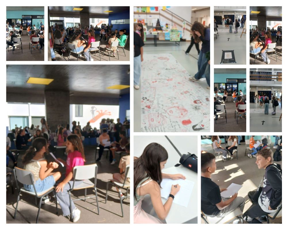 Agrupamento de Escolas de Salvaterra de Magos Celebra o Dia Contra o Bullying com Arte e Diálogo!
