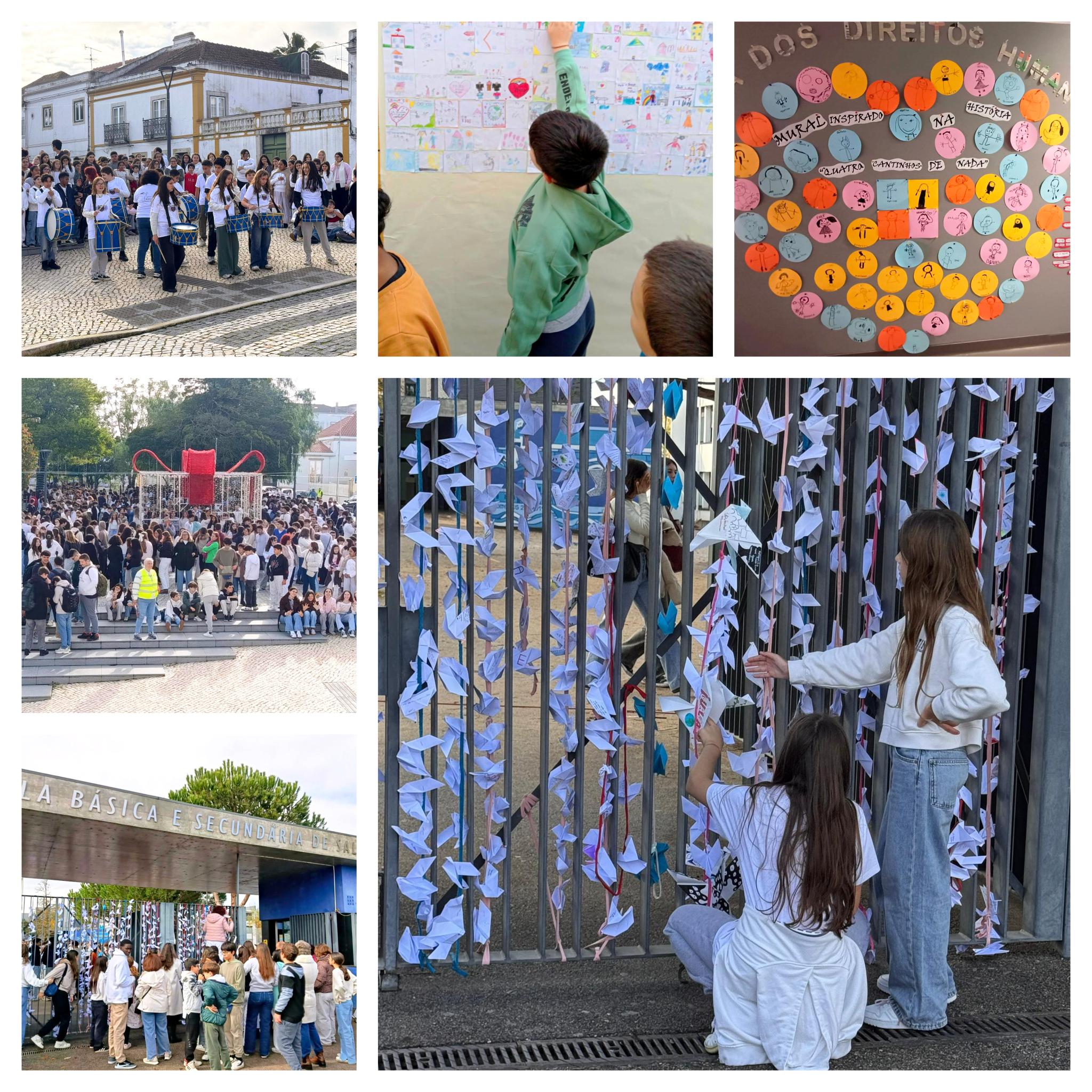 Dia Internacional dos Direitos Humanos no Agrupamento de Escolas de Salvaterra de Magos
