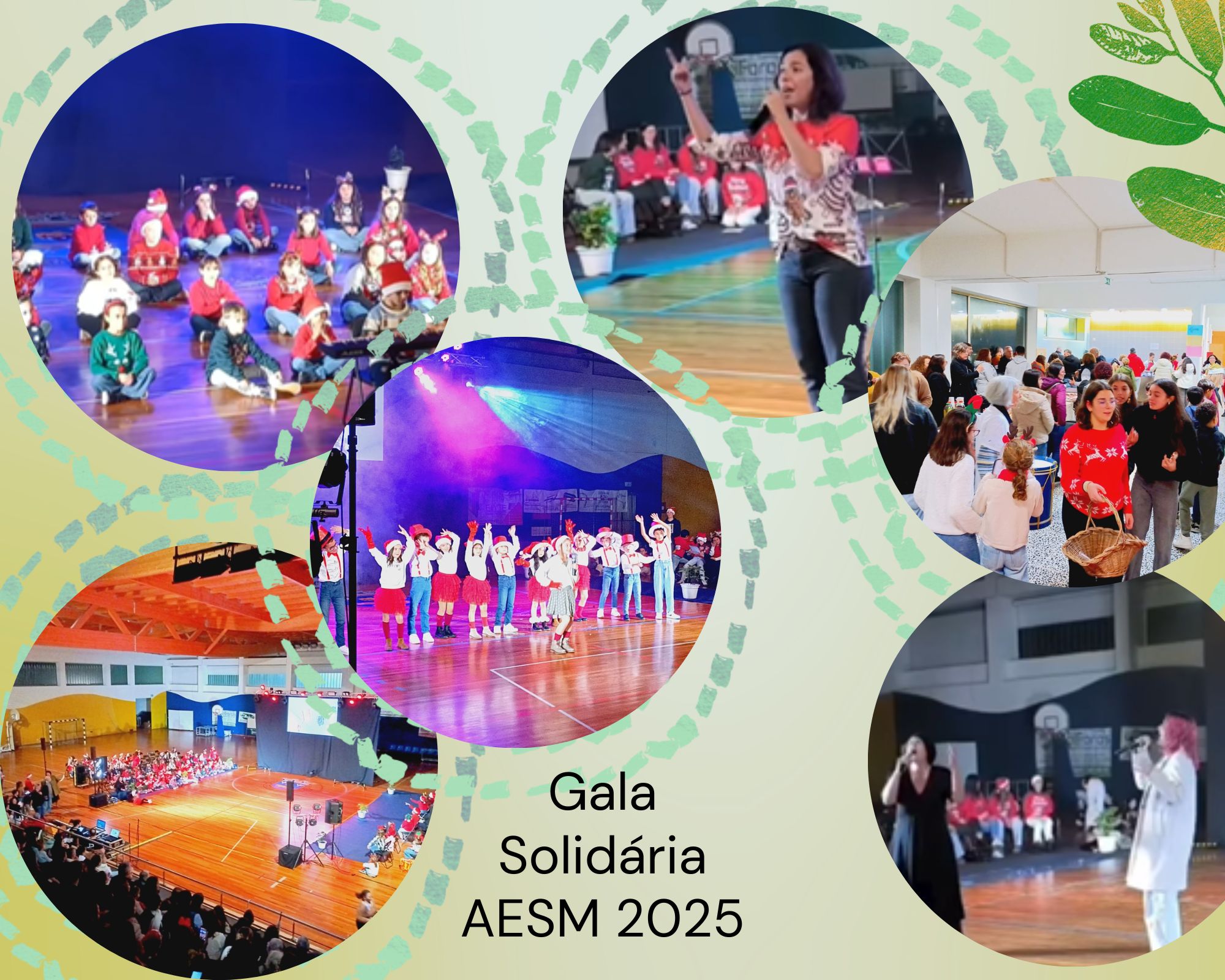 Gala Solidária AESM enche Pavilhão Municipal de união e solidariedade