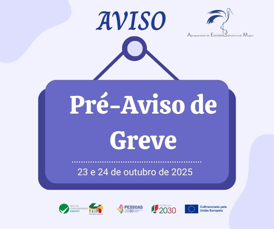 Pré-Aviso de Greve dias 23 e 24 de outubro de 2025